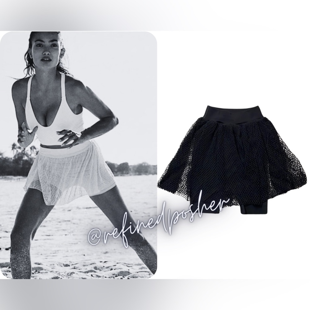 Free People Intimately How High Cifra Skort size XS/S NEW Black